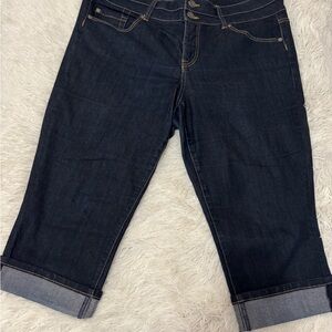 Torrid Blue Cropped Ankle Jeans